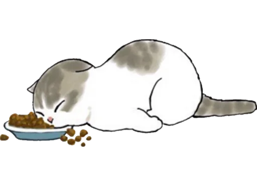😴 Стикер «Kittens mofu_sand 3» для Telegram