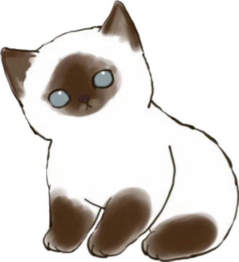 🐱 Стикер «Kittens mofu_sand 3» для Telegram