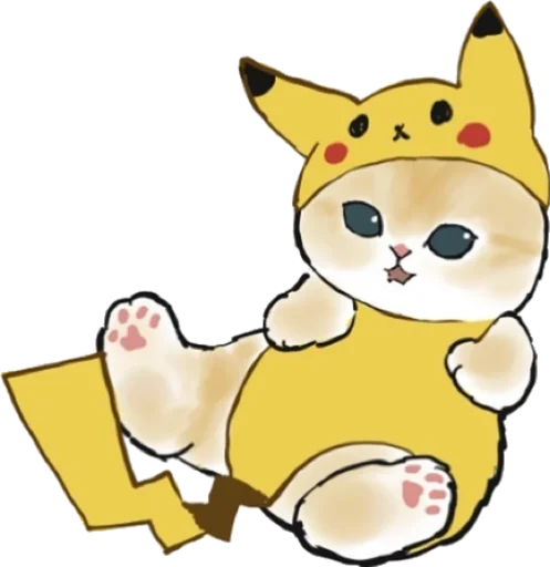 ⚡️ Стикер «Kittens mofu_sand 2» для Telegram