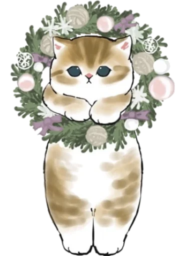 🌸 Стикер «Kittens mofu_sand 2» для Telegram