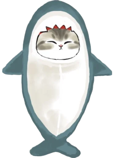 🦈 Стикер «Kittens mofu_sand 2» для Telegram