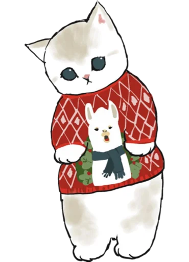 👕 Стикер «Kittens mofu_sand 2» для Telegram