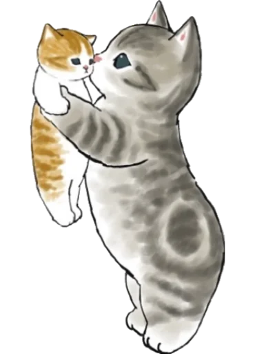 😽 Стикер «Kittens mofu_sand 2» для Telegram