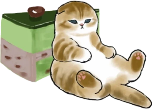 🍰 Стикер «Kittens mofu_sand 2» для Telegram