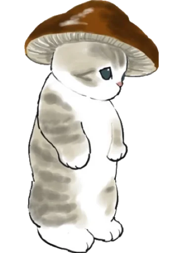 🍄 Стикер «Kittens mofu_sand 2» для Telegram