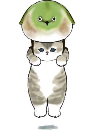 🐦 Стикер «Kittens mofu_sand 2» для Telegram