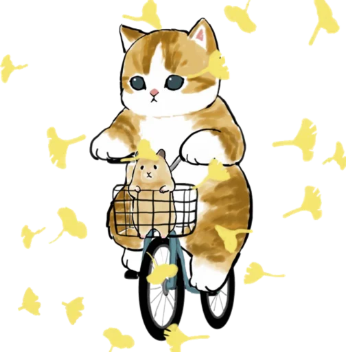 🌾 Стикер «Kittens mofu_sand 2» для Telegram