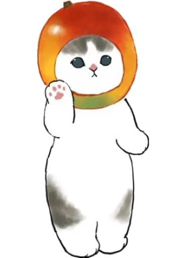 🥭 Стикер «Kittens mofu_sand 2» для Telegram