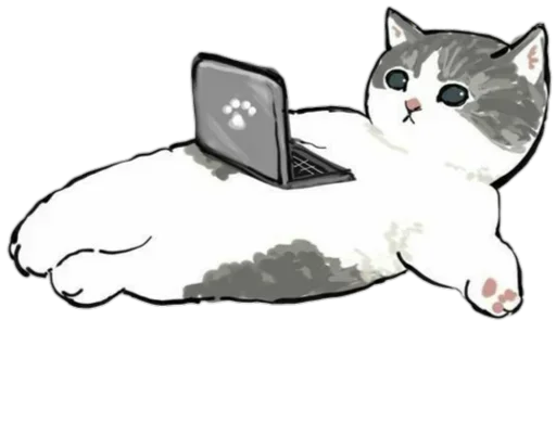 💻 Стикер «Kittens mofu_sand 2» для Telegram