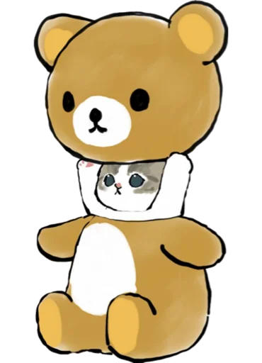 🧸 Стикер «Kittens mofu_sand 2» для Telegram