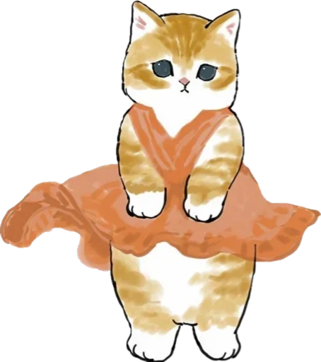 💃 Стикер «Kittens mofu_sand 2» для Telegram