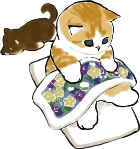 😴 Стикер «Kittens mofu_sand 2» для Telegram