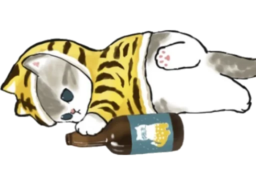 🍺 Стикер «Kittens mofu_sand 2» для Telegram
