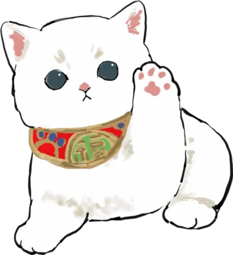 Стикерпак Kittens mofu_sand 2 для Telegram