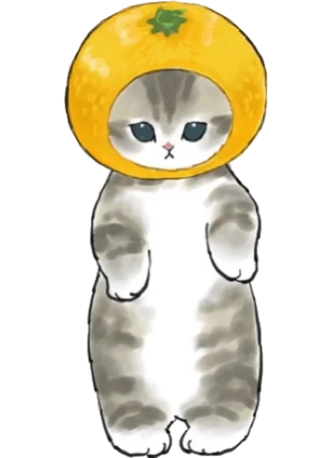 🍊 Стикер «Kittens mofu_sand 2» для Telegram