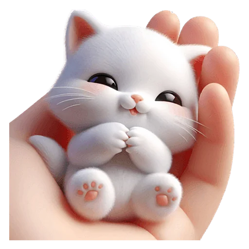☺️ Стикер «Хаесинькие котята» для Telegram