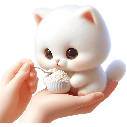 😋 Стикер «Хаесинькие котята» для Telegram