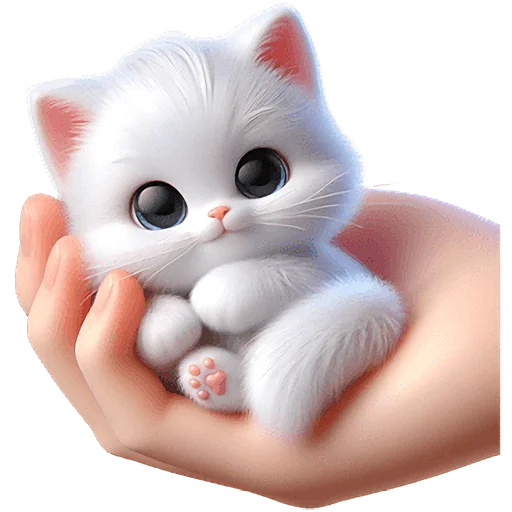 🥹 Стикер «Хаесинькие котята» для Telegram