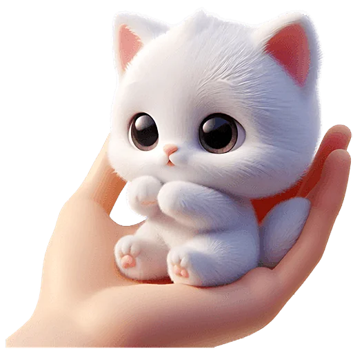 👏 Стикер «Хаесинькие котята» для Telegram