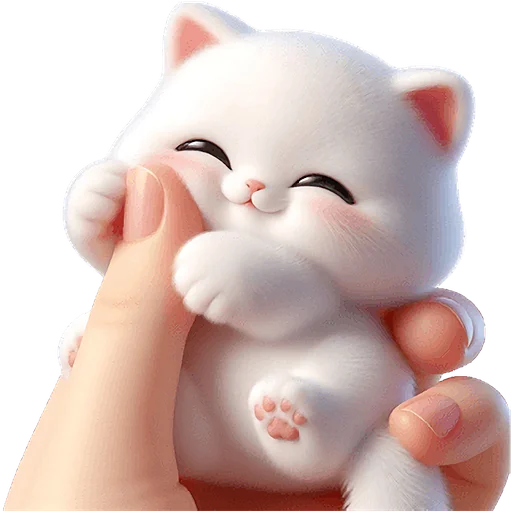 🤗 Стикер «Хаесинькие котята» для Telegram