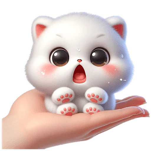 😱 Стикер «Хаесинькие котята» для Telegram
