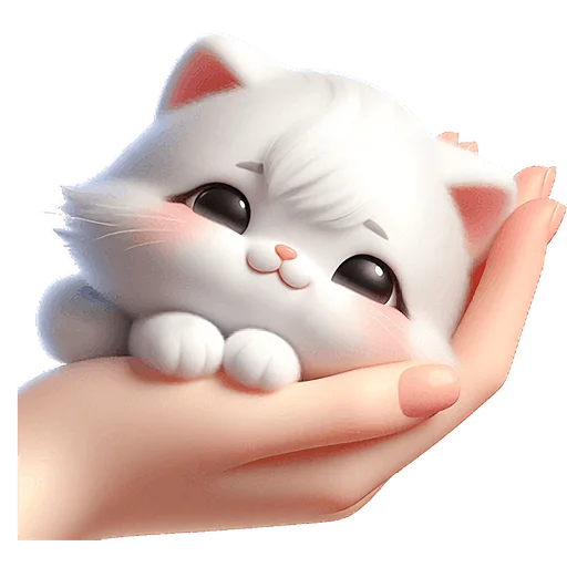 🤗 Стикер «Хаесинькие котята» для Telegram