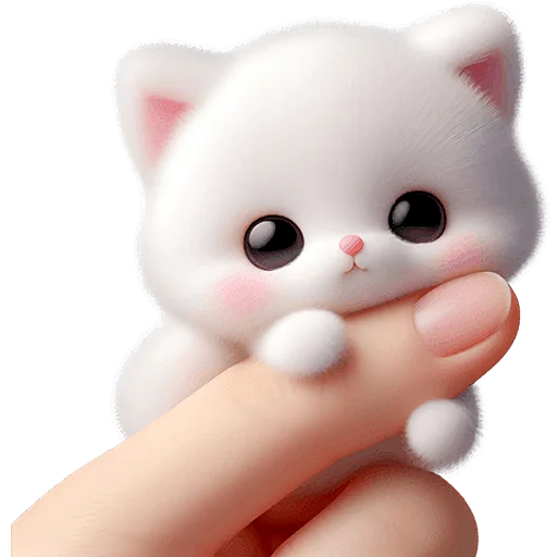 🤗 Стикер «Хаесинькие котята» для Telegram
