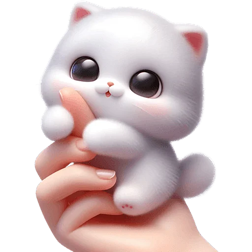 🤗 Стикер «Хаесинькие котята» для Telegram