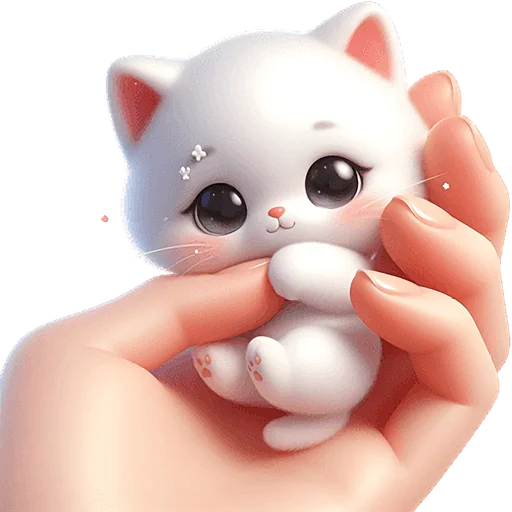 ✨ Стикер «Хаесинькие котята» для Telegram