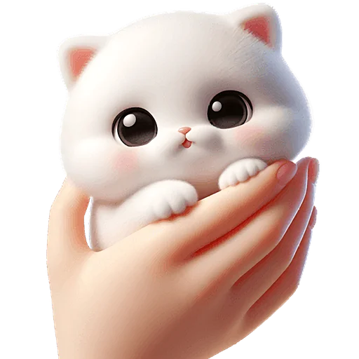 👀 Стикер «Хаесинькие котята» для Telegram