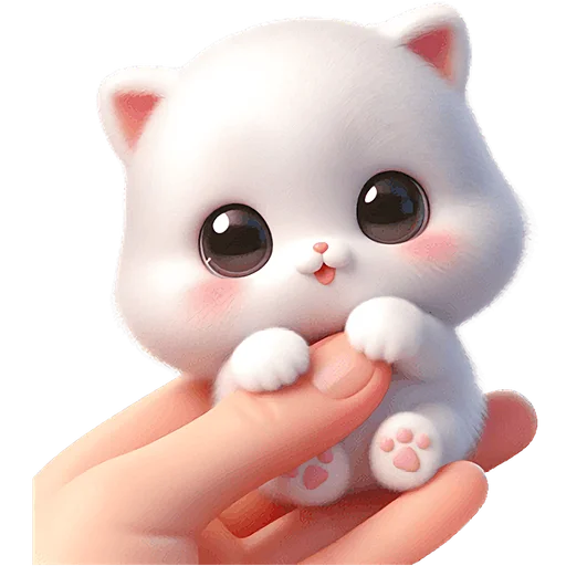 🥹 Стикер «Хаесинькие котята» для Telegram