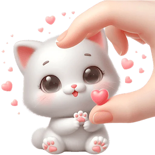 🫶 Стикер «Хаесинькие котята» для Telegram