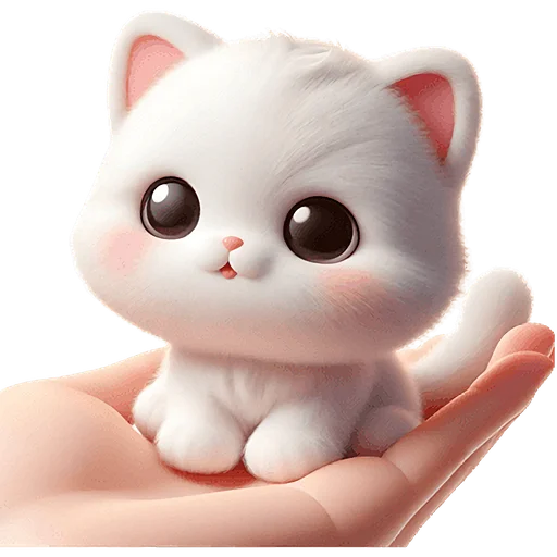 🤔 Стикер «Хаесинькие котята» для Telegram
