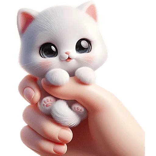 😄 Стикер «Хаесинькие котята» для Telegram