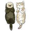 🐱 Эмодзи «≽^•⩊•^≼ котики ≽^•⩊•^≼» для Telegram