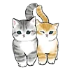 🐱 Эмодзи «≽^•⩊•^≼ котики ≽^•⩊•^≼» для Telegram