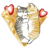 🐱 Эмодзи «≽^•⩊•^≼ котики ≽^•⩊•^≼» для Telegram