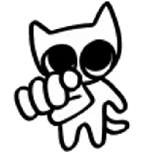 🫵 Эмодзи «kitty» для Telegram