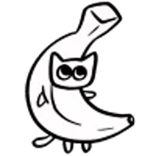 🍌 Эмодзи «kitty» для Telegram
