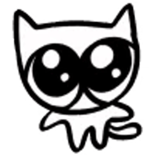Стикерпак kitty для Telegram