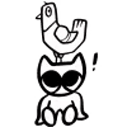 🐓 Эмодзи «kitty» для Telegram
