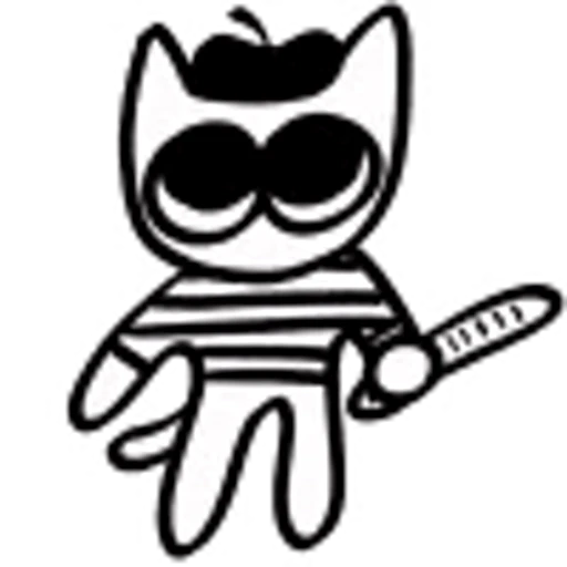 🥖 Эмодзи «kitty» для Telegram