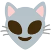 Стикер 5 😏 Коты эмодзи