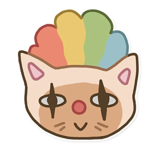 🤡 Стикер «Kitty Litter» для Telegram
