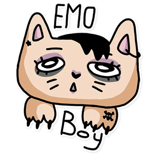 🥴 Стикер «Kitty Litter» для Telegram