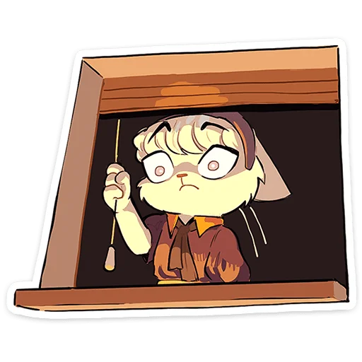 🐱 Стикер «Кошечка Мия» для Telegram