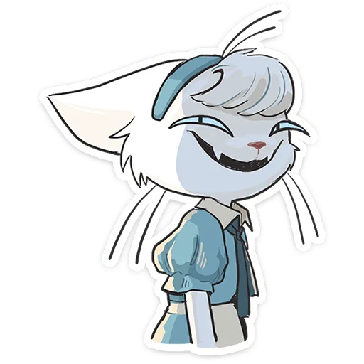 😈 Стикер «Кошечка Мия» для Telegram