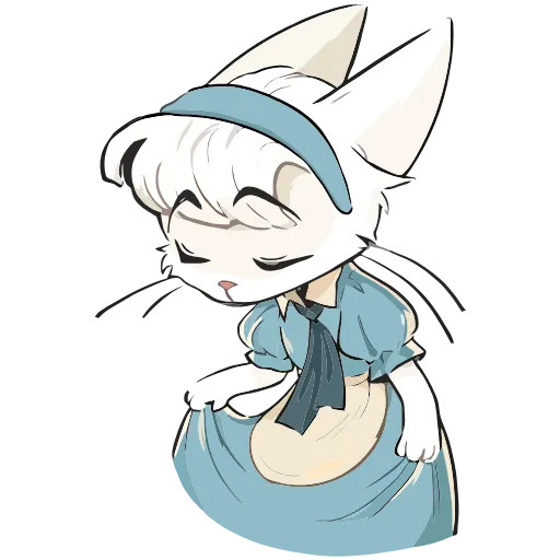 😊 Эмодзи «Кошечка Мия» для Telegram