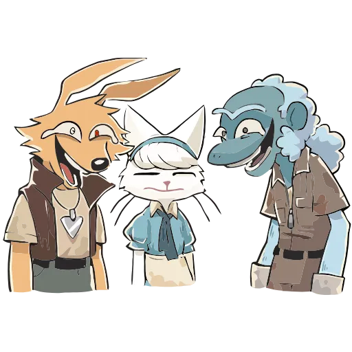 😐 Эмодзи «Кошечка Мия» для Telegram