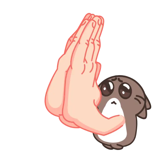 🐈‍⬛ Стикер «Kitty» для Telegram
